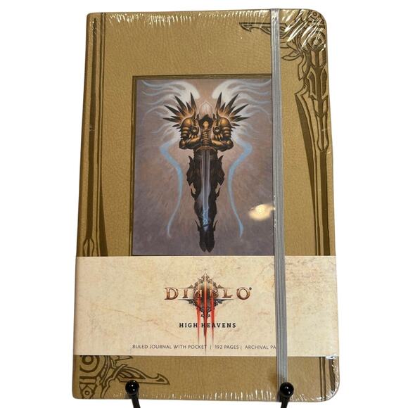 Blizzard Diablo High Heavens Ruled Journal with Pocket, New in Package, HC - Picture 1 of 3